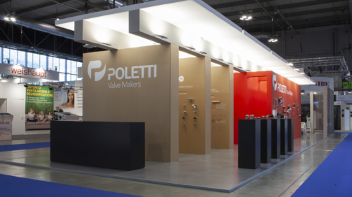Carlo Poletti stand a MCE, fiera Milano Rho