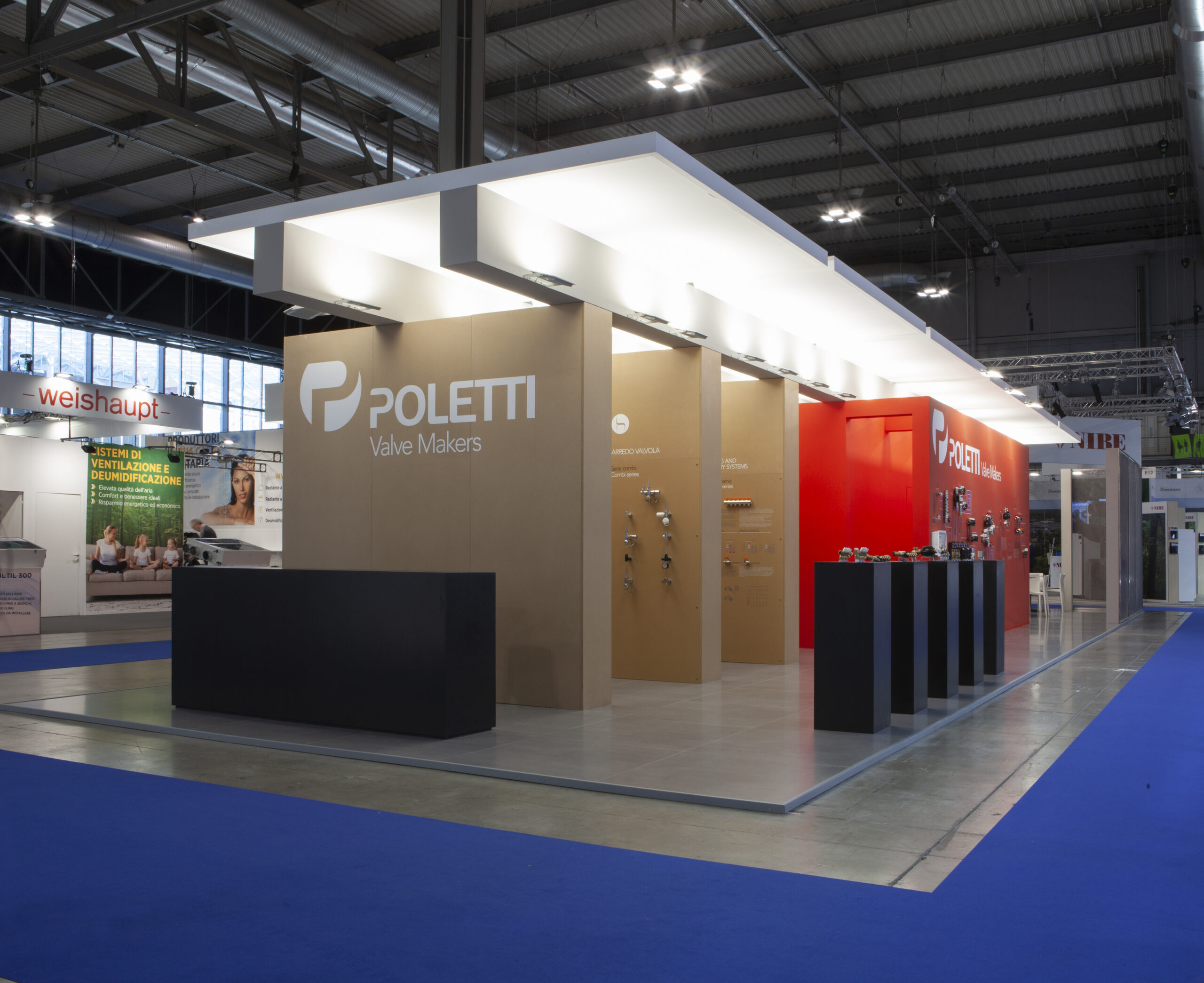 Carlo Poletti stand a MCE, fiera Milano Rho