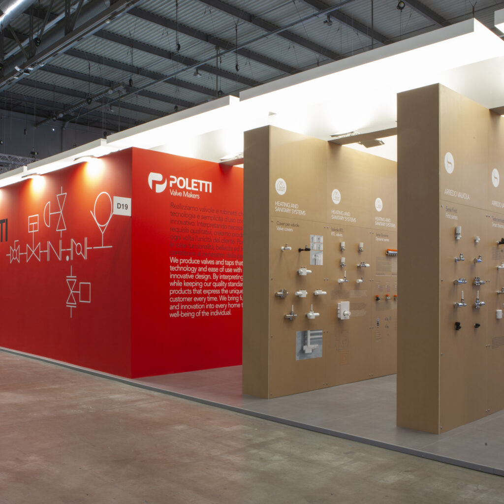 Carlo Poletti stand a MCE, fiera Milano Rho